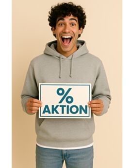 Aktion Hoodie für Männer günstig bedrucken