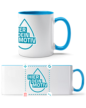 Tasse personalisieren mit deinem eigenen Motiv selbst gestalten