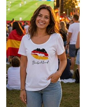 Nachhaltiges Scoop Neck T-Shirt für Damen Stella Serena STTW173