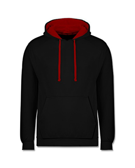 Unisex Varsity Kontrast Hoodie JH003