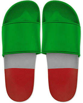 Grün/Weiß/Rot-Front