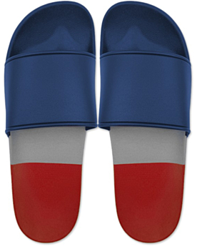 Blau/Weiß/Rot-Front