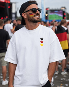 Schweres Boxy Unisex T-Shirt Asher STTU078