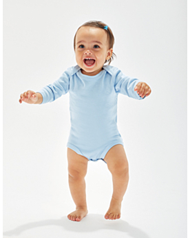 Bio Baby Strampler langarm bedrucken BZ30