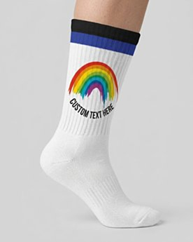 Personalisierte Tennissocke – mit Logo, Foto oder Wunschtext