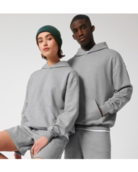 Hochwertiger boxy Hoodie Cooper Dry individuell bedruckt