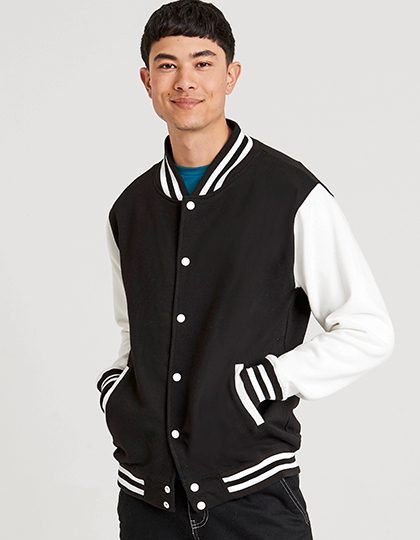 Sweat Collegejacke selbst gestalten JH043