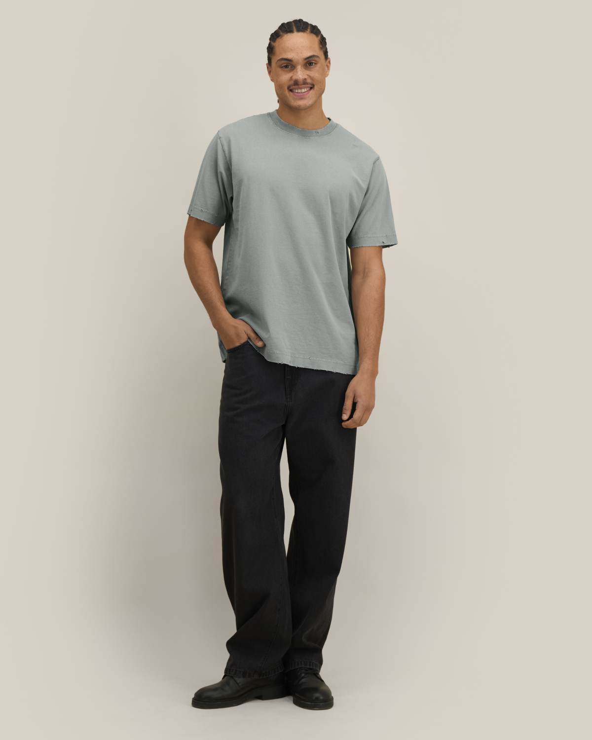 Schweres Used Look T-Shirt Freestyler Vintage bedrucken
