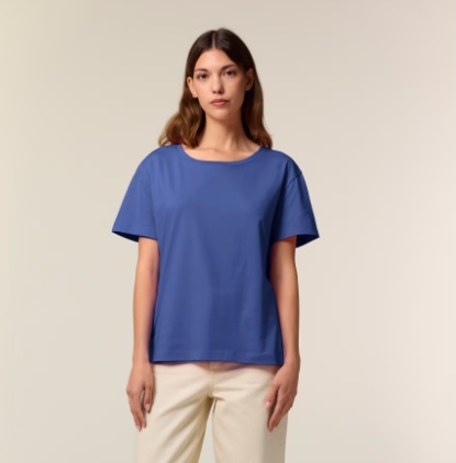 Nachhaltiges Scoop Neck T-Shirt für Damen Stella Serena STTW173