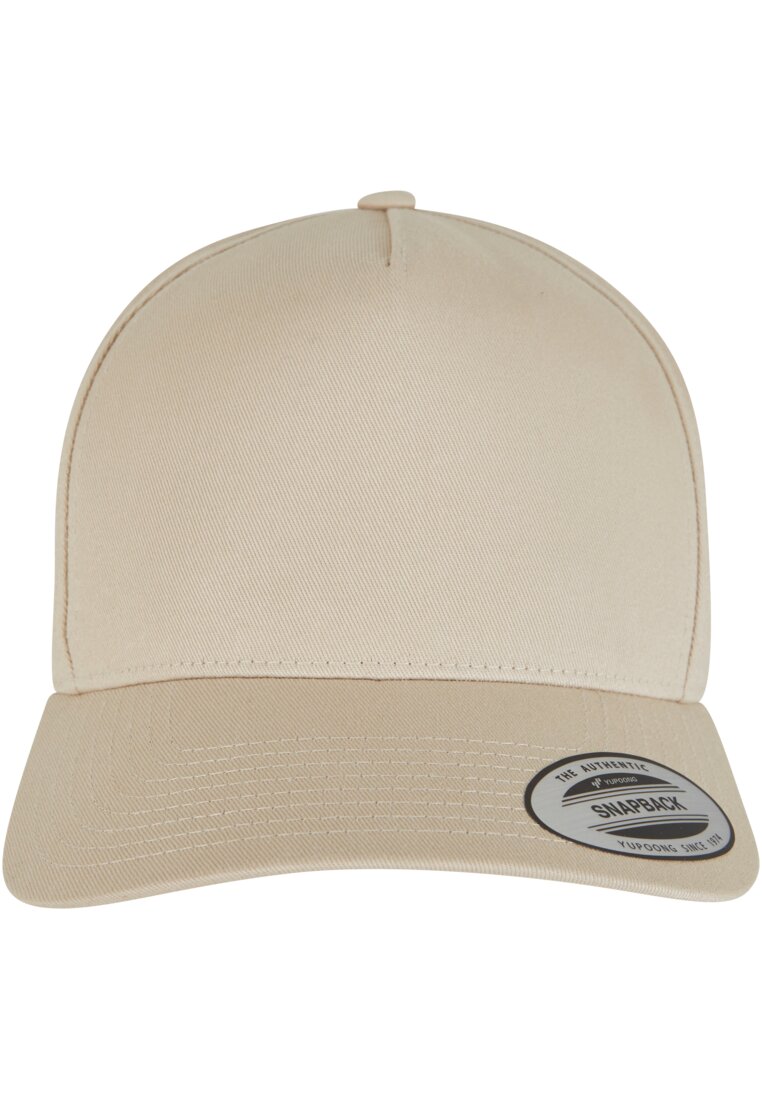 Flexfit 5-Panel Curved Classic Snapback Cap FX7707 beige