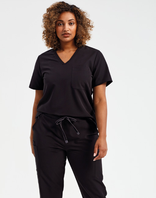 Nachhaltige Damentunika mit Stretch NN300 Black 2