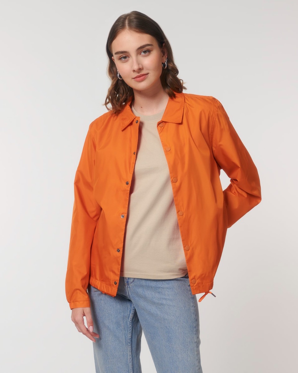 Leichte Unisex Coachjacke bedrucken Coacher STJU833