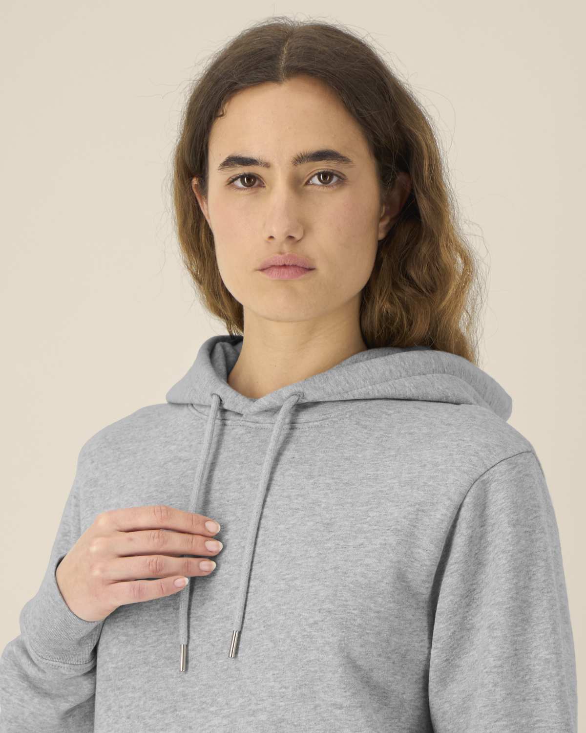 Damen-Hoodie aus recycelter Baumwolle