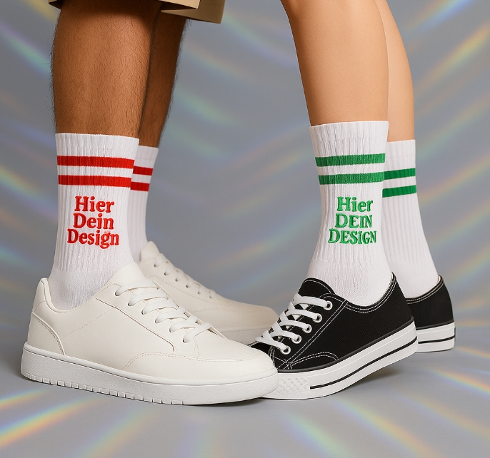 Socken personalisieren